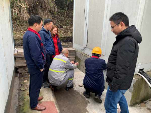 金冠銅業公司到第一建筑工程事業部調研 金冠銅業公司到第一建筑工程事業部調研