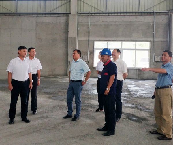 集團公司黨委委員、股份公司黨委書記、總經理蔣培進到矸石項目部調研 