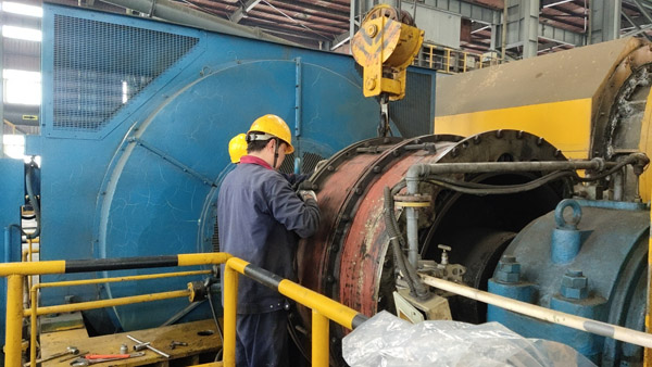 安裝公司提前完成金隆協(xié)力渣選1#球磨機(jī)檢修任務(wù) 安裝公司提前完成金隆協(xié)力渣選1#球磨機(jī)檢修任務(wù)